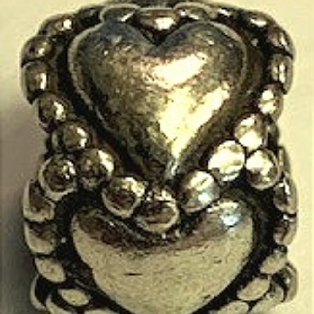 Retired Pandora Heart Charm